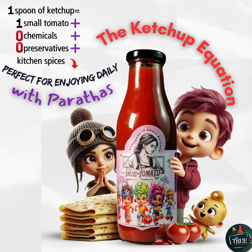 The True Tomato: Kids No Chilli Ketchup - 220g