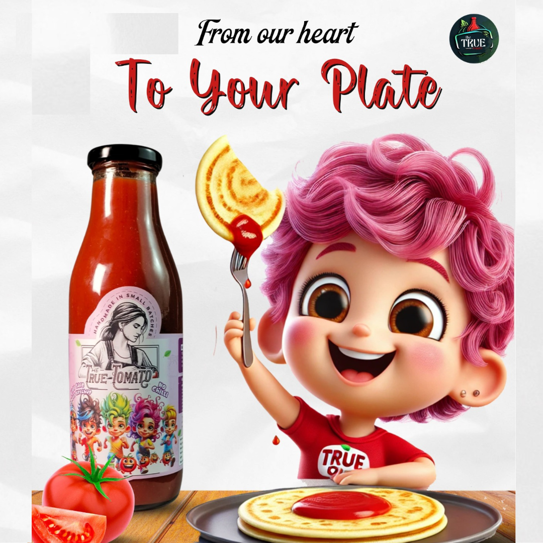 The True Tomato: Kids No Chilli Ketchup - 220g