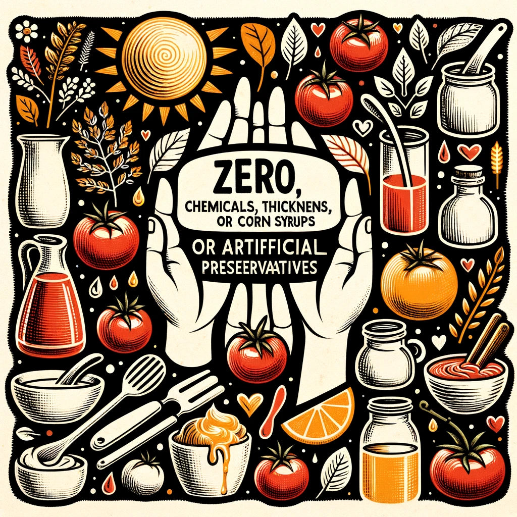 Pure Tomato Ketchup with No sugar