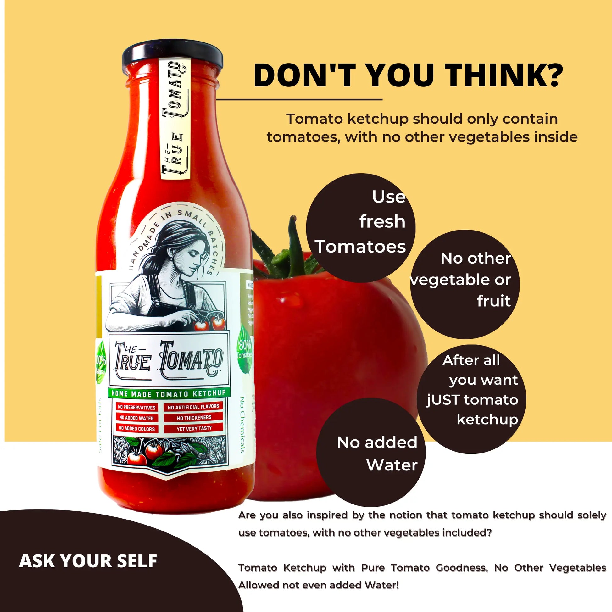 the true tomato features