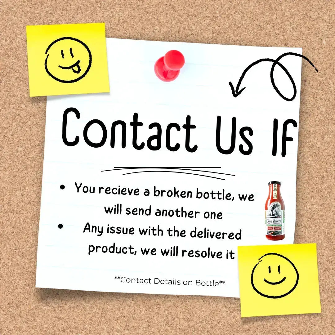 the true tomato contact us/ broken bottle