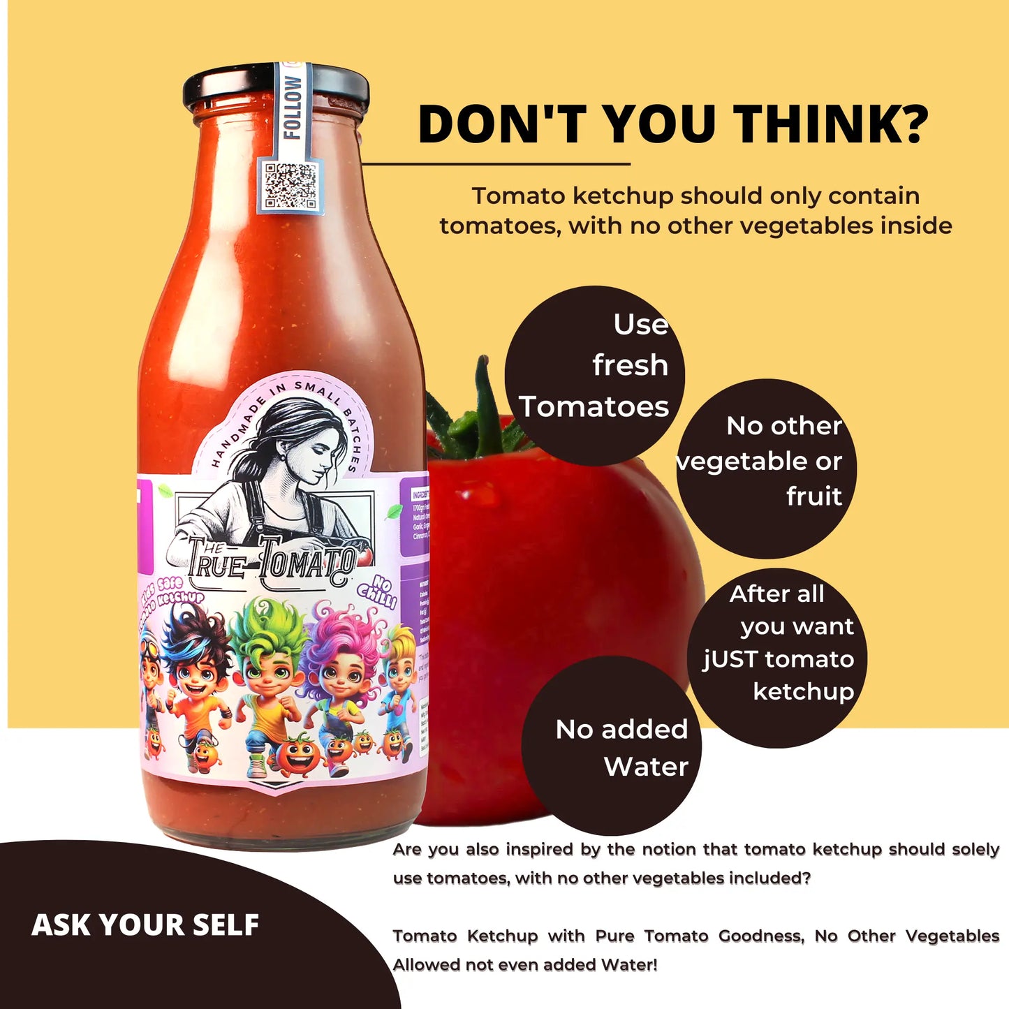 the true tomato our features