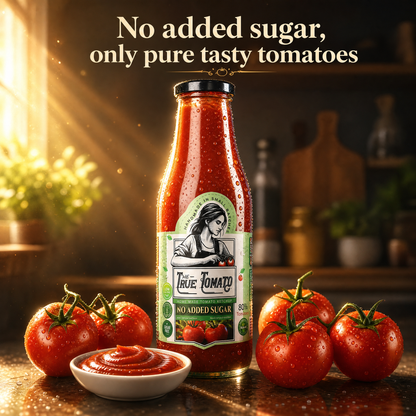 The True Tomato: Sugar Free Ketchup - 220g