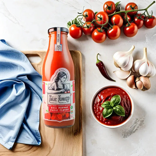 The True Tomato: Bell Pepper Chilli Ketchup - 220g The True Tomato