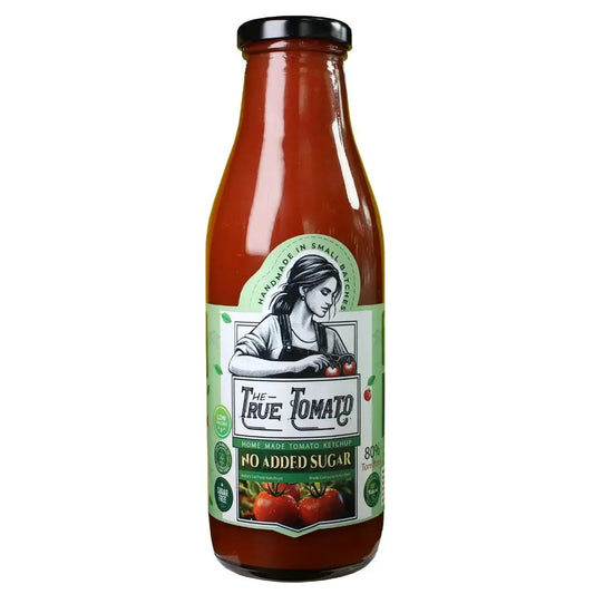 The True Tomato Sugar Free Tomato Ketchup The True Tomato